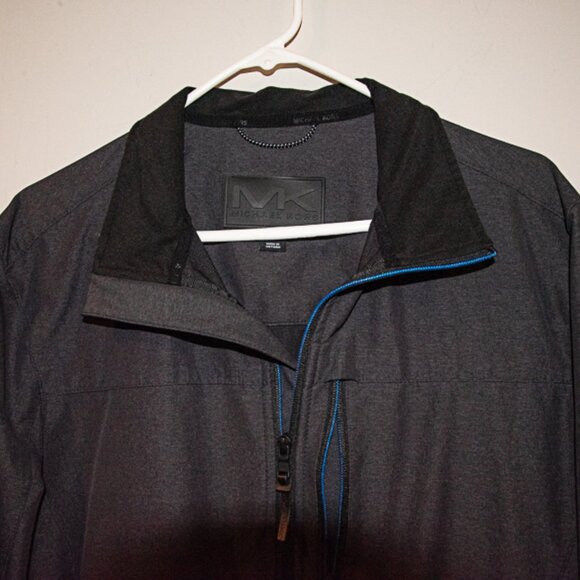Michael Kors Nylon Jacket Men Size Medium Black - Picture 2 of 4
